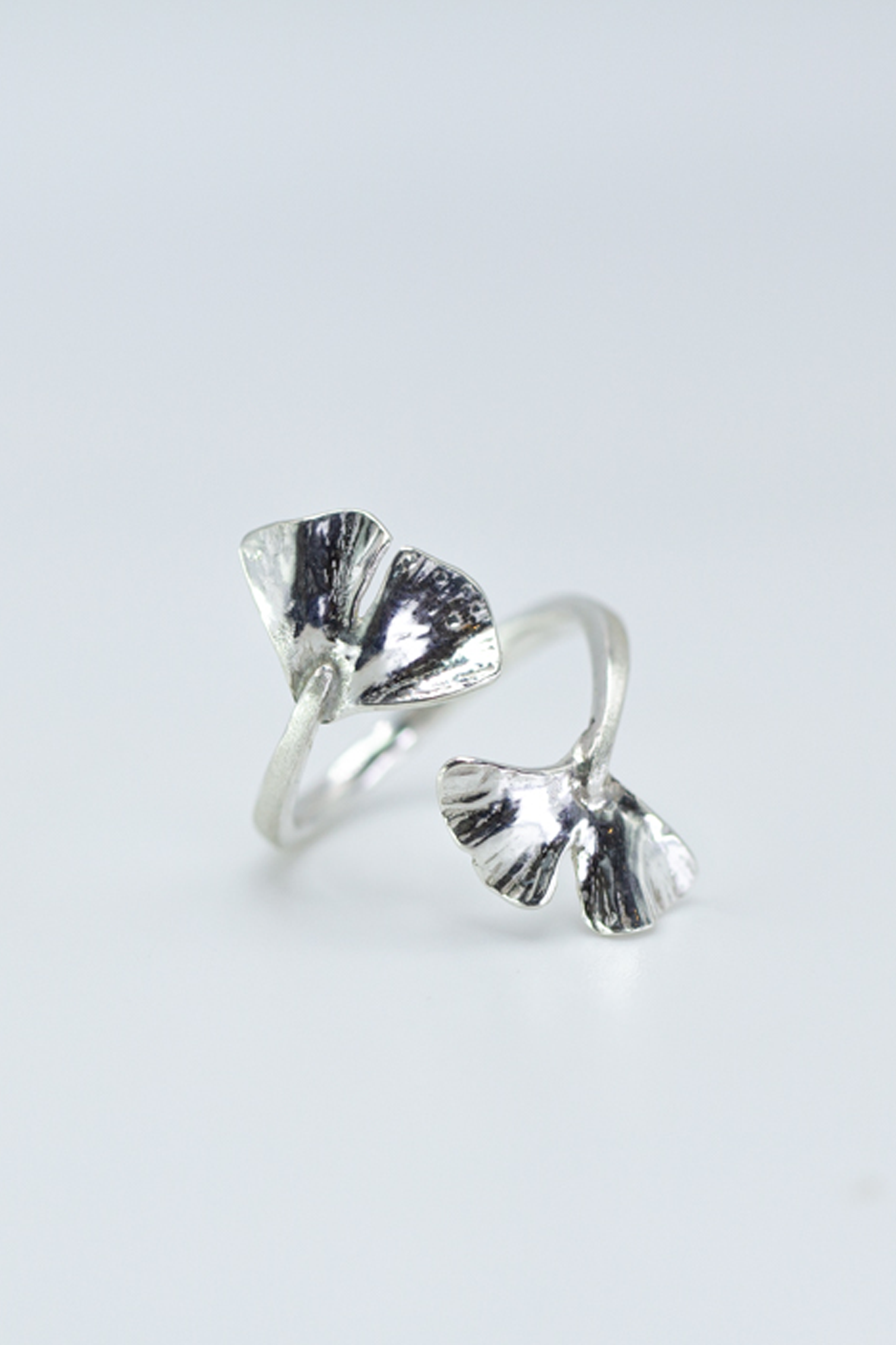 Anillo Gingko Doble Ajustable