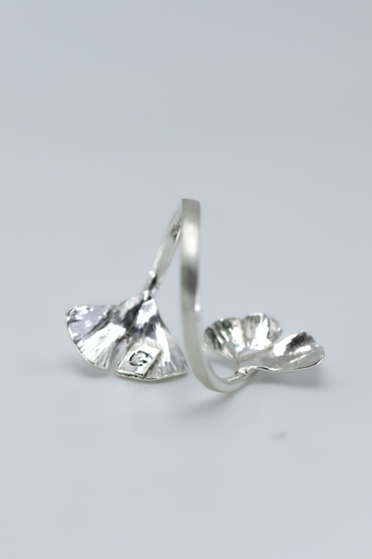 Anillo Gingko Doble Ajustable