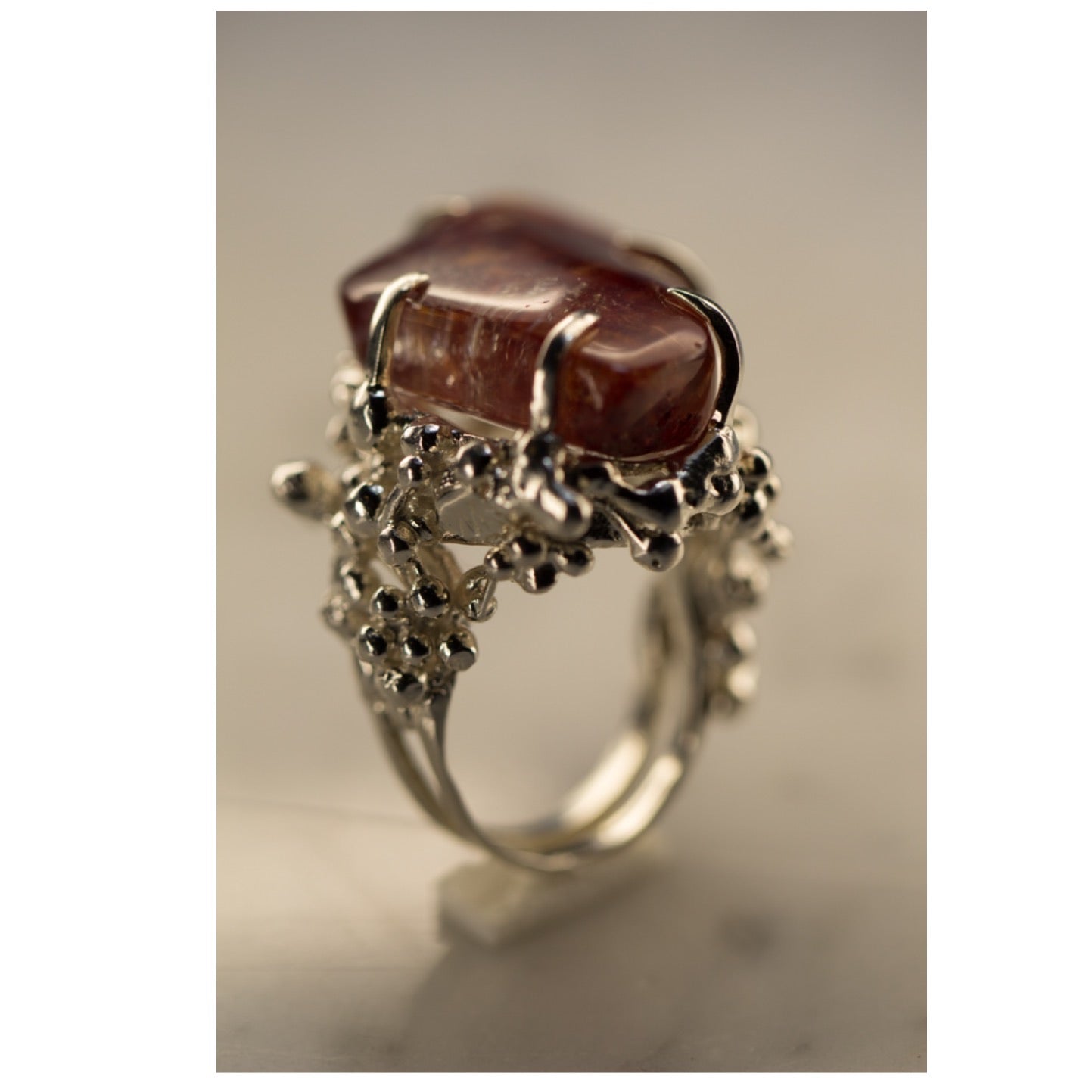 joya jewellery anillo ring nature grieta estudio diseño